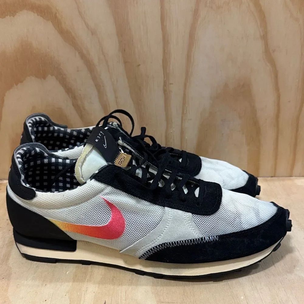 NIKE D BREAK TYPE Sneakers White Black Crimson Mesh Shoe DJ5526-001 Men’s Sz 14